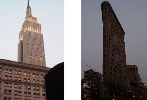  [Photo of Empire State Building and Flatiron Building] 