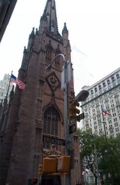 Photo: Broadway and Wall Street