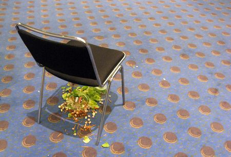 Photo: Chaise sur Salade sur Tapis